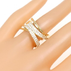 Nhẫn kim cương K18YG 0.85CT 672663