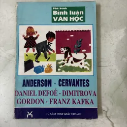 Bình luận văn học: Anderson, … Franz Kafka
