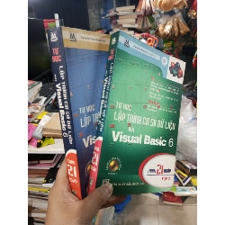 Tự Học Lập Trình Cơ Sở Dữ Liệu Với Visual Basic 6 (2 Tập) - Nguyễn Đình Tê 2001 mới 80% ố Sách công nghệ thông tin HCM1004
