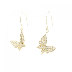 K18YG Bướm Kim Cương Bông Tai 0.30CT - Hàng hiệu Chính hãng 870968