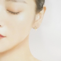 K18YG Bông tai - Hàng hiệu Authentic 865416