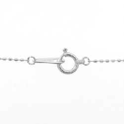 K18WG Dây chuyền kim cương chéo 0.12CT - Hàng hiệu Chính hãng 857553