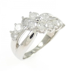 Nhẫn kim cương hoa PT900 1.00CT