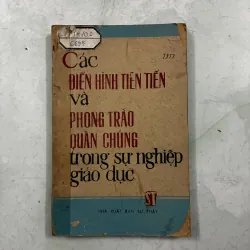 Các điển hình tiên tiến và phong trào quần chúng trong sự nghiệp giáo dục