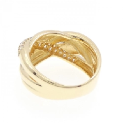 Nhẫn kim cương K18YG 0.61CT 668029