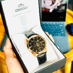 Đồng Hồ Orient Sun and Moon Gen 5 Black Gold 15126