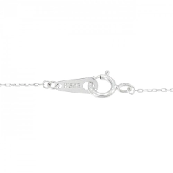 K18WG Hoa Kim Cương Dây Chuyền 0.30CT - Hàng hiệu Chính hãng 862603