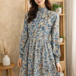 “Em váy hoa xinh xắn về rồi 🌸 Dáng tôn dáng, mặc đi chơi hay đi làm đều đẹp.”