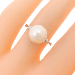 Nhẫn ngọc trai Akoya K14WG 8.8mm 670571