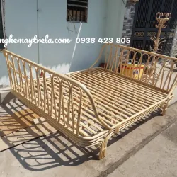 Giường mây tre đan tự nhiên 567891