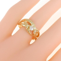 Nhẫn kim cương K18YG 0.20CT 672184