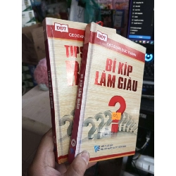 Bí Kíp Làm Giàu - Đặng Đức Thành song ngữ mới 90% bìa cứng Kinh doanh - Marketing HCM1004