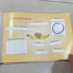 NGOẠI VĂN tiếng anh trẻ em : Baby’s First Year - nhật kí đầu đời của con - sách kinh điển 1027841