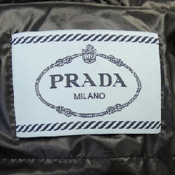 Áo vest lông vũ PRADA logo hình tam giác 290546 R212 11HU 628569