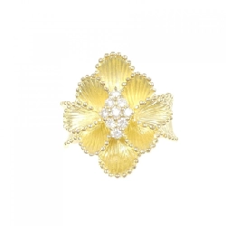 Nhẫn kim cương hoa K18YG 0.21CT - Hàng hiệu Authentic 847814