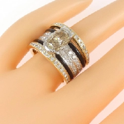 Nhẫn kim cương K18YG/PT900 2.298CT - Hàng hiệu Authentic 853628