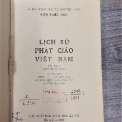 Sách - Lịch sự Phật giáo Việt Nam - Viện Triết học - Sách đẹp (A1) 563494