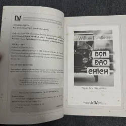 Cọ hoang, Âm thanh và cuồng nộ, Bọn đạo chích - William Faulkner 785112