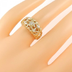 Nhẫn kim cương K18YG 0.13CT - Hàng hiệu Authentic 856033