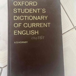 OXFORD STUDENT’S DICTIONARY OF CURRENT ENGLISH- A.S. HORNBY