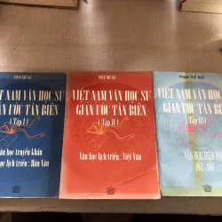 Việt Nam văn học sử giản ước tân biên (bộ 3 tập)