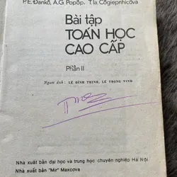 Bài tập Toán cao cấp Phần 2 604414