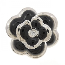 Nhẫn Onyx Hoa K18WG 667257