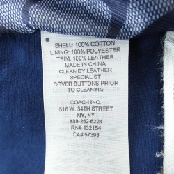 【Mã giảm giá】Áo khoác trench COACH 642325