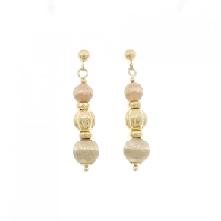 Bông tai 750YG/750PG - Hàng hiệu Authentic