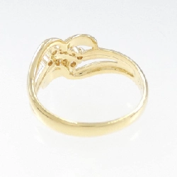 Nhẫn kim cương K18YG 0.18CT 670676