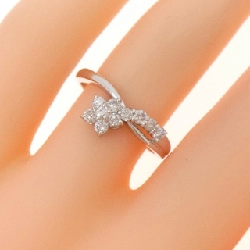 Nhẫn kim cương hoa PT900 0.30CT 670271