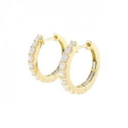 Khuyên tai kim cương K18YG - 1.006CT - Hàng hiệu Chính hãng 877255