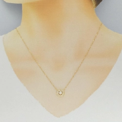 K18YG Dây chuyền kim cương 0.20CT - Hàng hiệu Chính hãng 863485