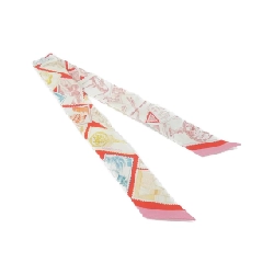【Sản phẩm chưa sử dụng】Hermès LA PHILATELISTE DU FAUBOURG Twilly 064205S Khăn quàng