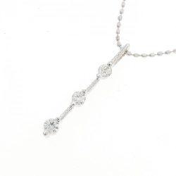 Dây chuyền kim cương K18WG 0.15CT - Hàng hiệu Chính hãng 863819