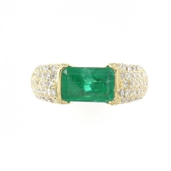Nhẫn Emerald K18YG 1.174CT 668881