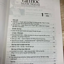 Tạp Chí Văn Học Nước Ngoài - Số1, 2003 970529