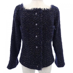 Jacket không cổ CHANEL P19972V11631 02A - Hàng hiệu Authentic