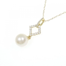 K18YG Ngọc trai Akoya Dây chuyền 8mm - Hàng hiệu Chính hãng 858117