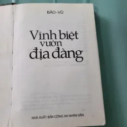 Vĩnh biệt vườn địa đàng - Bão Vũ  744898
