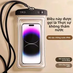 Túi Đựng PVC Chống Nước IPX8 Có Túi Khí Bảo Vệ An Toàn Khi Mưa Bơi