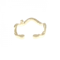 K10YG Bông tai Sapphire trắng một bên - Hàng hiệu Authentic 872650