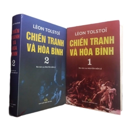 (TRỌN BỘ 2 TẬP BÌA CỨNG) CHIẾN TRANH VÀ HOÀ BÌNH - Lev Tolstoy