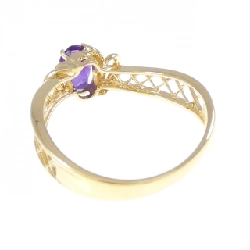 Nhẫn Amethyst K18YG 669793