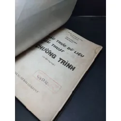 Câu trúc dữ liệu + giải thuật = chương trình mới 70% ố vàng có dấu mộc 1996 Nguyễn Quốc Cường - Hoàng Đức Hải HCM2103 GIÁO TRÌNH, CHUYÊN MÔN 413355