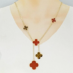 Vòng cổ Van Cleef & Arpels Magic Alhambra 6 Motif - Hàng hiệu Authentic 839692