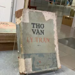 THƠ VĂN LÝ - TRẦN (3 TẬP) 748258