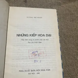 Những kiếp hoa dại - Vương Trí Nhàn - sách đóng bìa xưa  707834
