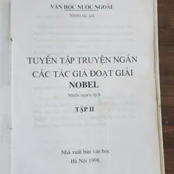 Tuyển tập truyện ngắn các tác giả đoạt giải Nobel (tập 2) - 717 trang 720468