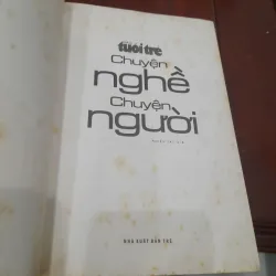 Báo tuổi trẻ - CHUYỆN NGHỀ CHUYỆN NGƯỜI 1031407
